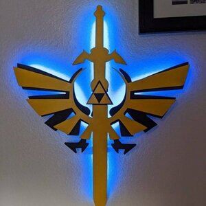 The Legend of Zelda lamp – Wall mountable lamp Master sword
